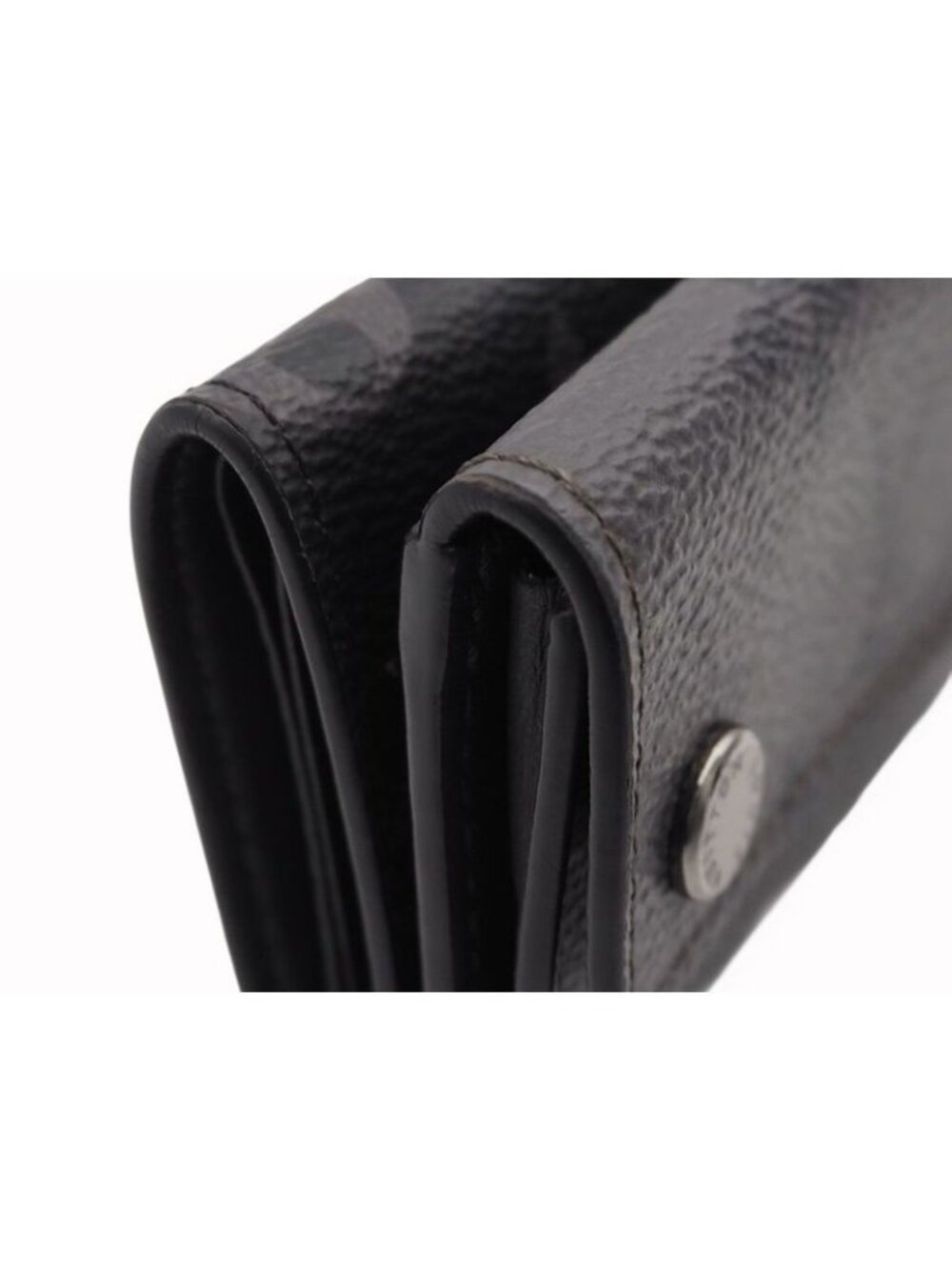 Louis Vuitton Discovery Compact Wallet Trifold Monogram Eclipse Canvas - Picture 6 of 15